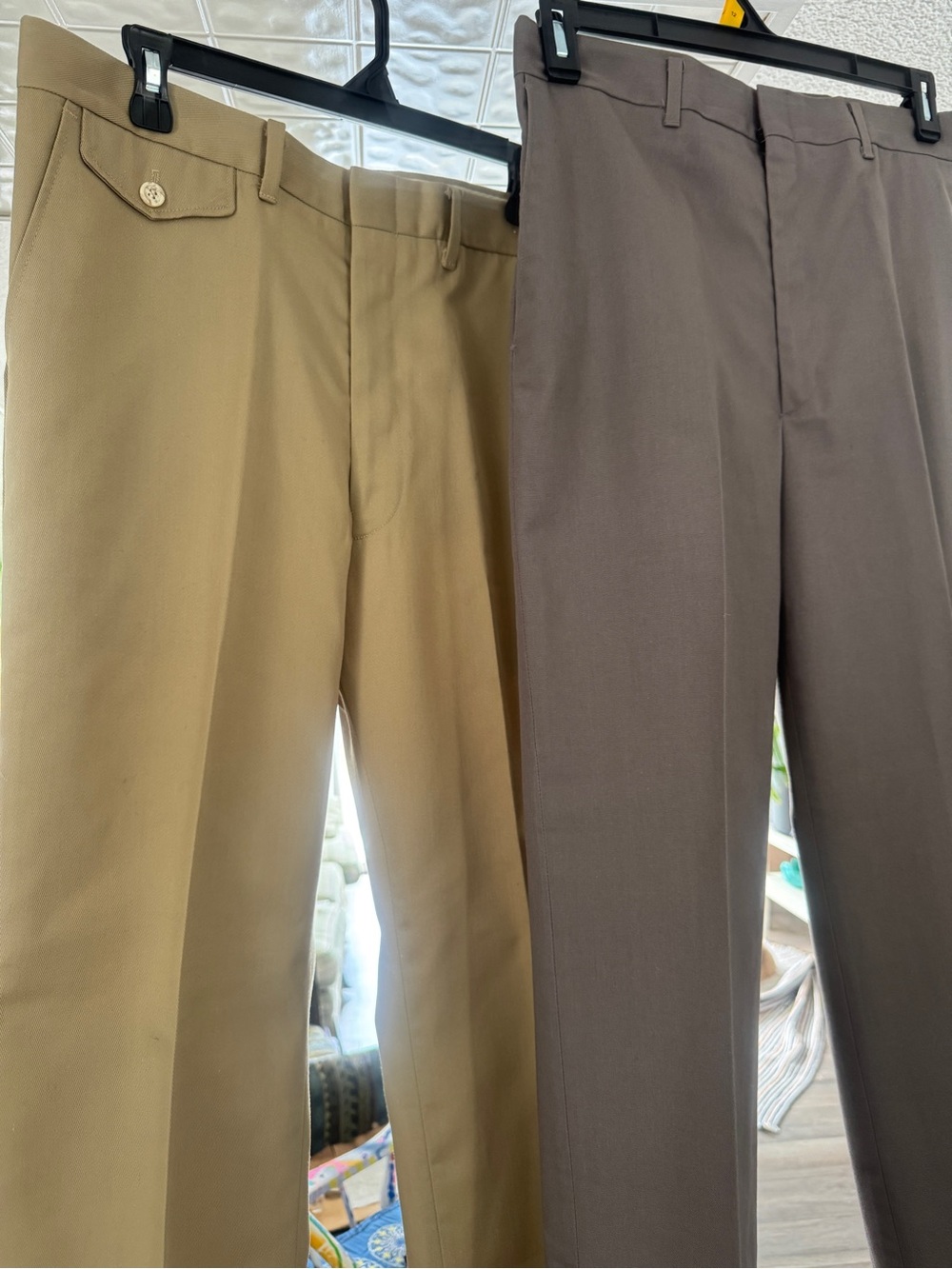 Vintage Saks Fifth Avenue & Haggar Trousers NWT 34x31